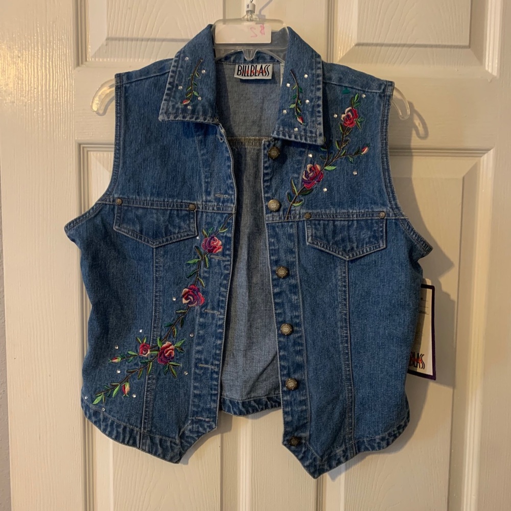 Bill blass vintage vest
